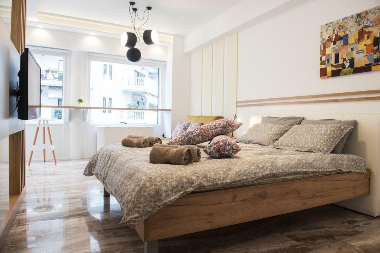 Violet #Colony_White_Tower Apartment Tesalonika Bagian luar foto