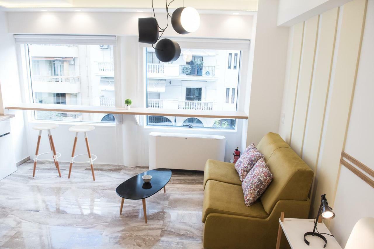 Violet #Colony_White_Tower Apartment Tesalonika Bagian luar foto